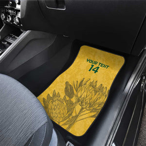 Custom South Africa Soccer Car Mats Go Banyana Banyana Proteas