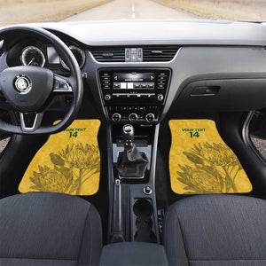 Custom South Africa Soccer Car Mats Go Banyana Banyana Proteas