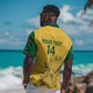 Custom South Africa Soccer Hawaiian Shirt Go Banyana Banyana Proteas
