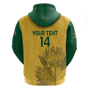 Custom South Africa Soccer Hoodie Go Banyana Banyana Proteas