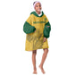 Custom South Africa Soccer KId Wearable Blanket Hoodie Go Banyana Banyana Proteas