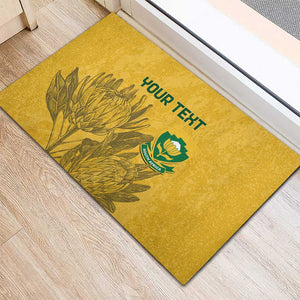 Custom South Africa Soccer Rubber Doormat Go Banyana Banyana Proteas