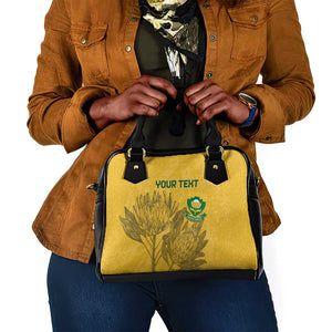 Custom South Africa Soccer Shoulder Handbag Go Banyana Banyana Proteas