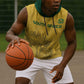 Custom South Africa Soccer Sleeveless Hoodie Go Banyana Banyana Proteas - African Pride