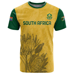 Custom South Africa Soccer T shirt Go Banyana Banyana Proteas