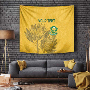 Custom South Africa Soccer Tapestry Go Banyana Banyana Proteas