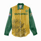 Custom South Africa Soccer Women Casual Shirt Go Banyana Banyana Proteas LT14