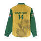 Custom South Africa Soccer Women Casual Shirt Go Banyana Banyana Proteas LT14
