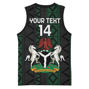 Custom Nigeria Football Basketball Jersey Go Super Falcons African Pattern LT14
