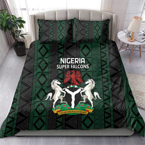 Nigeria Football Bedding Set Go Super Falcons African Pattern