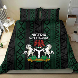 Nigeria Football Bedding Set Go Super Falcons African Pattern