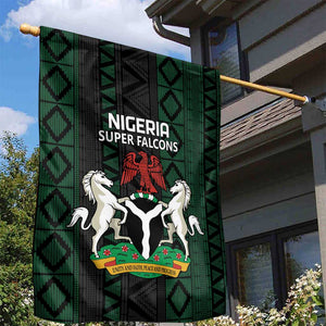 Nigeria Football Garden Flag Go Super Falcons African Pattern