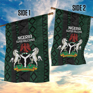 Nigeria Football Garden Flag Go Super Falcons African Pattern