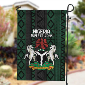 Nigeria Football Garden Flag Go Super Falcons African Pattern