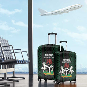 Nigeria Football Luggage Cover Go Super Falcons African Pattern