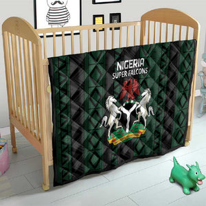 Nigeria Football Quilt Go Super Falcons African Pattern