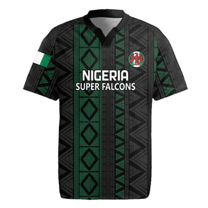 Custom Nigeria Football Rugby Jersey Go Super Falcons African Pattern