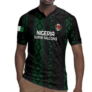 Custom Nigeria Football Rugby Jersey Go Super Falcons African Pattern