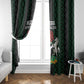 Nigeria Football Window Curtain Go Super Falcons African Pattern