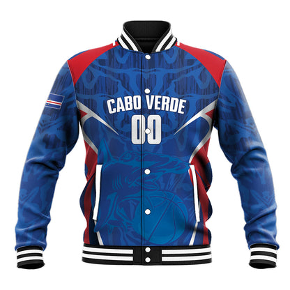 Cape Verde Basketball 2026 Custom Baseball Jacket Come On Hammer Sharks