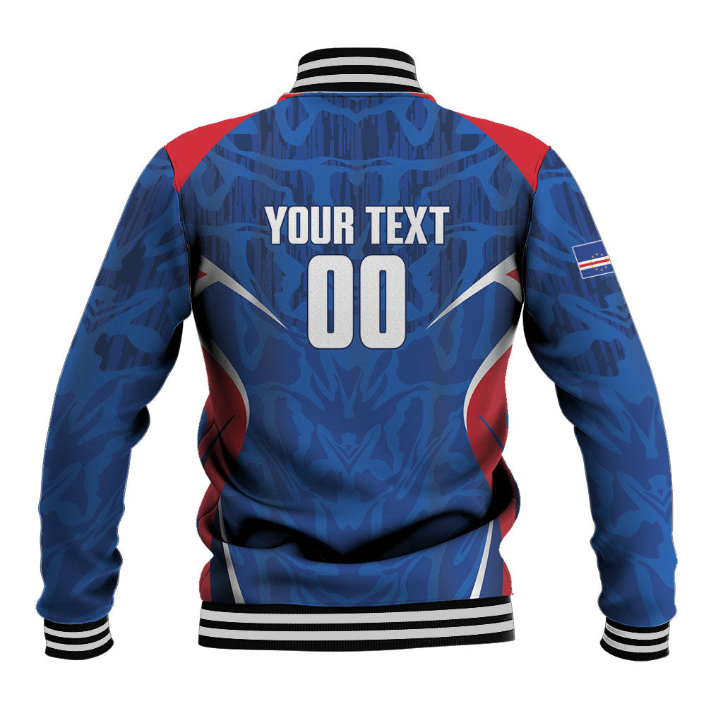 Cape Verde Basketball 2026 Custom Baseball Jacket Come On Hammer Sharks