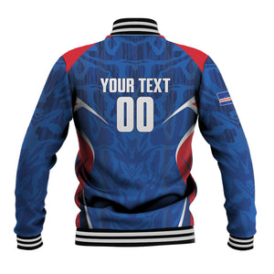 Cape Verde Basketball 2026 Custom Baseball Jacket Come On Hammer Sharks