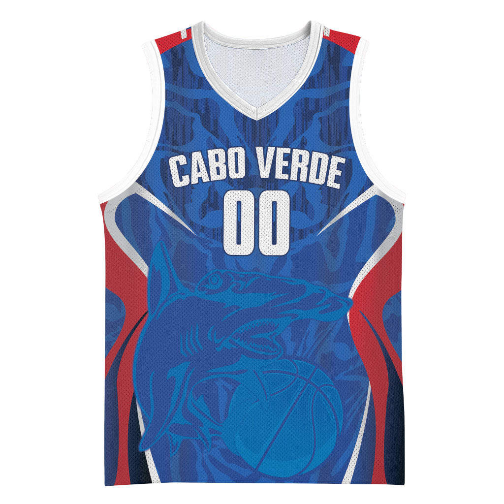 Cape Verde Basketball 2026 Custom Basketball Jersey Come On Hammer Sharks