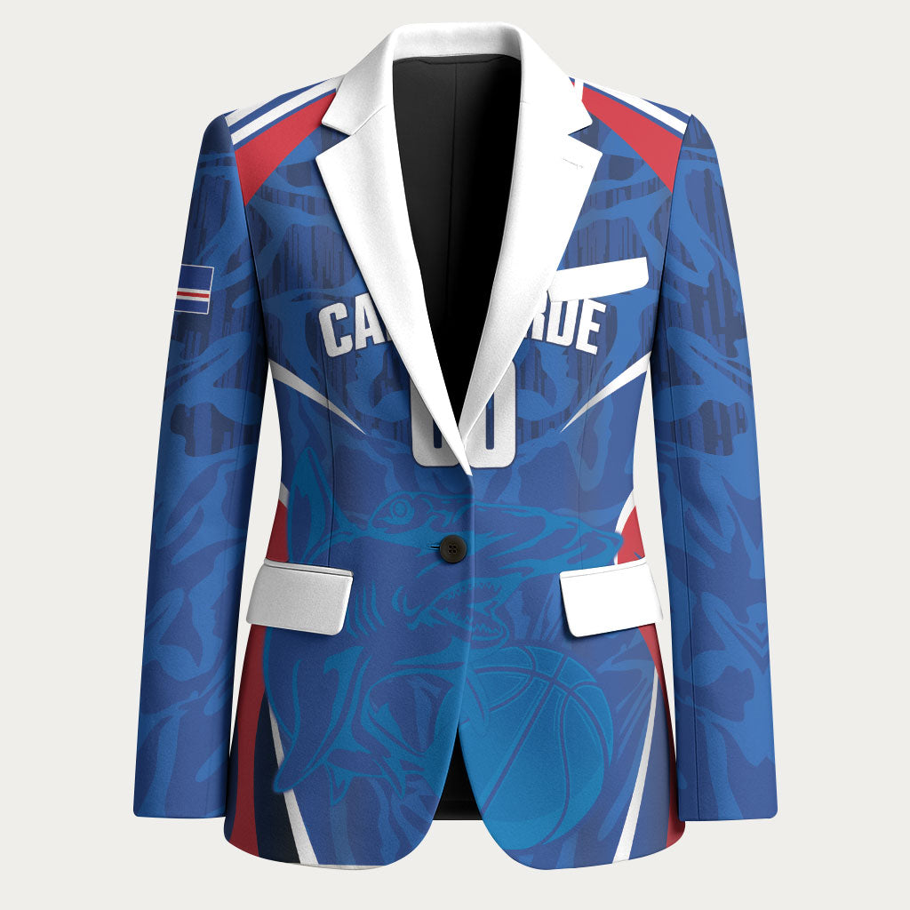 Cape Verde Basketball 2026 Custom Blazer Come On Hammer Sharks