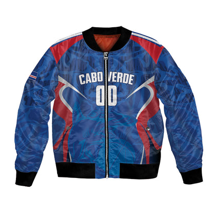 Cape Verde Basketball 2026 Custom Bomber Jacket Come On Hammer Sharks