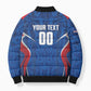 Cape Verde Basketball 2026 Custom Bomber Puffer Jacket Come On Hammer Sharks
