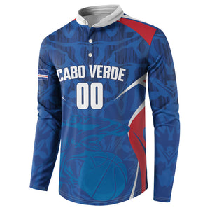 Cape Verde Basketball 2026 Custom Button Sweatshirt Come On Hammer Sharks
