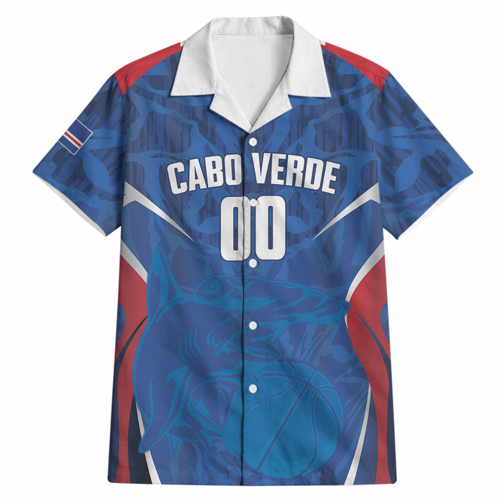 Cape Verde Basketball 2026 Custom Hawaiian Shirt Come On Hammer Sharks