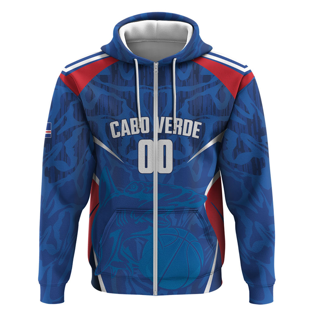 Cape Verde Basketball 2026 Custom Hoodie Come On Hammer Sharks