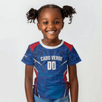 Cape Verde Basketball 2026 Custom Kid T shirt Come On Hammer Sharks