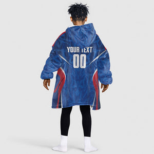 Cape Verde Basketball 2026 Custom Kid Wearable Blanket Hoodie Come On Hammer Sharks
