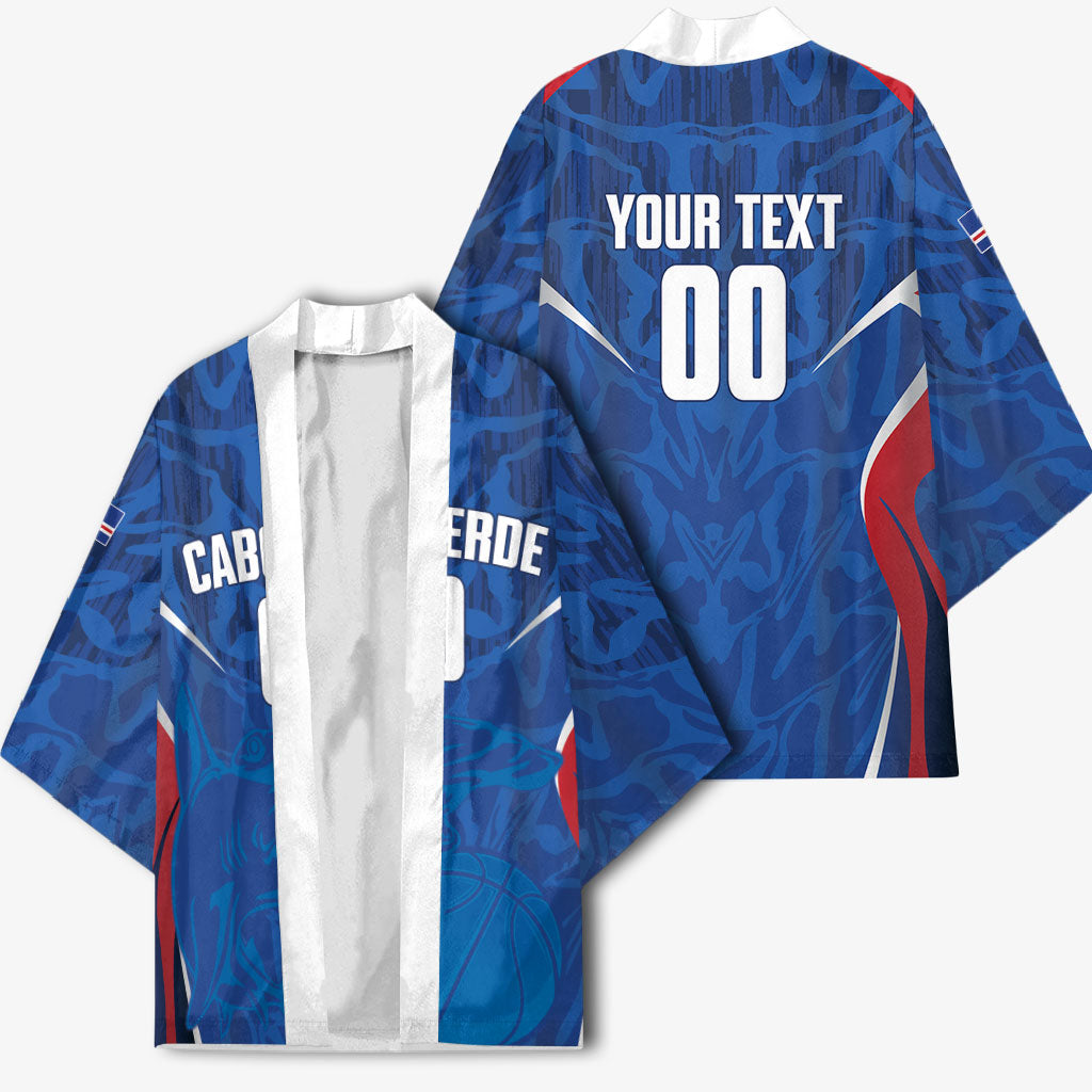 Cape Verde Basketball 2026 Custom Kimono Come On Hammer Sharks
