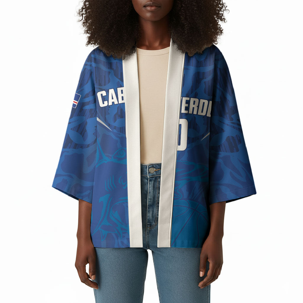 Cape Verde Basketball 2026 Custom Kimono Come On Hammer Sharks