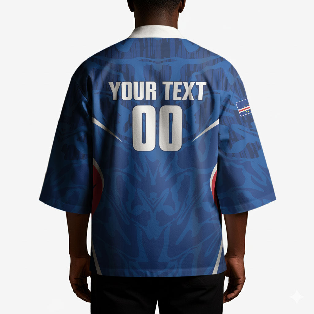 Cape Verde Basketball 2026 Custom Kimono Come On Hammer Sharks