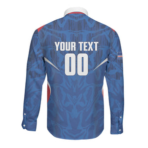 Cape Verde Basketball 2026 Custom Long Sleeve Button Shirt Come On Hammer Sharks