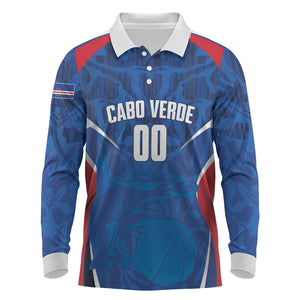 Cape Verde Basketball 2026 Custom Long Sleeve Polo Shirt Come On Hammer Sharks
