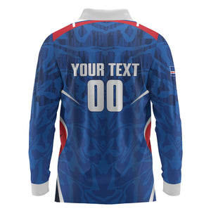 Cape Verde Basketball 2026 Custom Long Sleeve Polo Shirt Come On Hammer Sharks