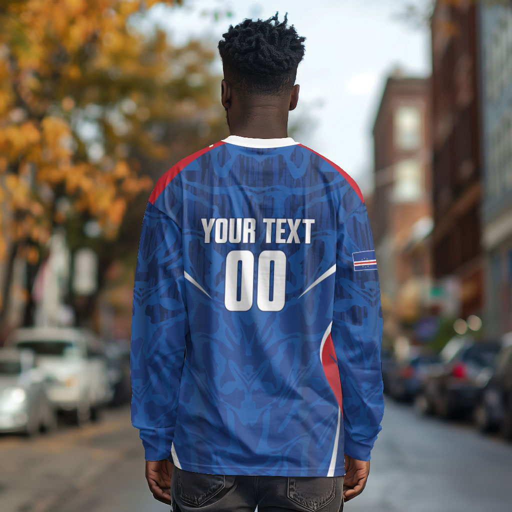 Cape Verde Basketball 2026 Custom Long Sleeve Shirt Come On Hammer Sharks