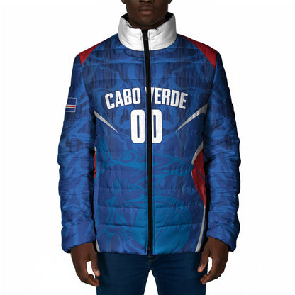 Cape Verde Basketball 2026 Custom Padded Jacket Come On Hammer Sharks