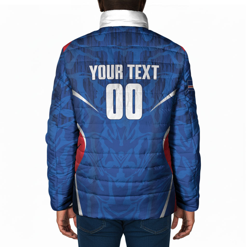 Cape Verde Basketball 2026 Custom Padded Jacket Come On Hammer Sharks