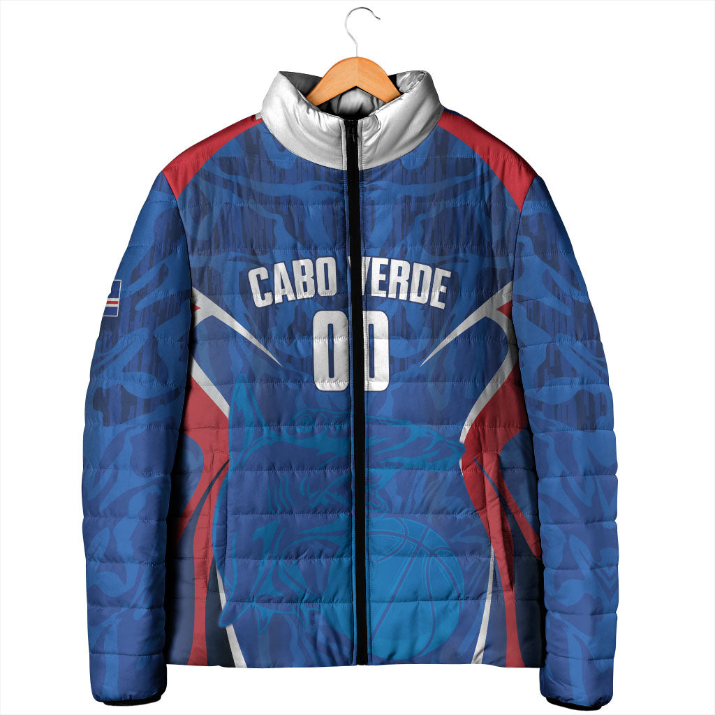 Cape Verde Basketball 2026 Custom Padded Jacket Come On Hammer Sharks