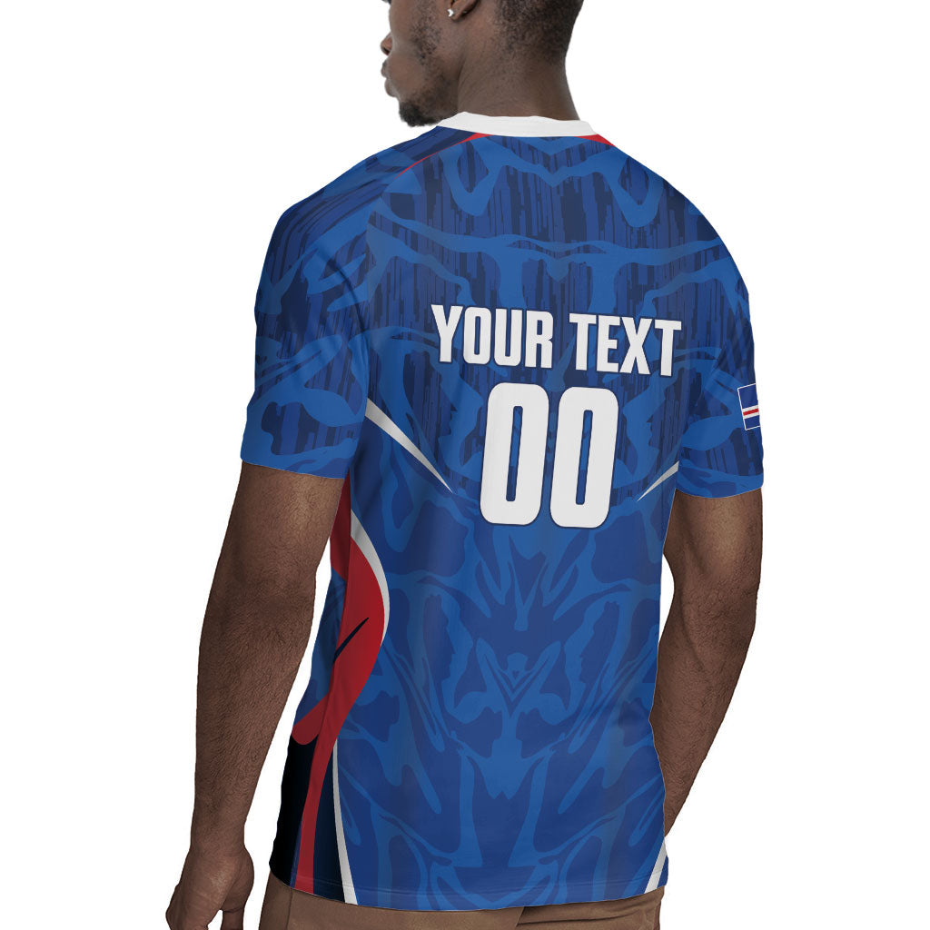 Cape Verde Basketball 2026 Custom Rugby Jersey Come On Hammer Sharks
