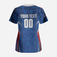 Cape Verde Basketball 2026 Custom Scrub Top Come On Hammer Sharks