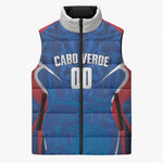 Cape Verde Basketball 2026 Custom Sleeveless Puffer Jacket Come On Hammer Sharks
