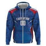 Cape Verde Basketball 2026 Custom Zip Hoodie Come On Hammer Sharks