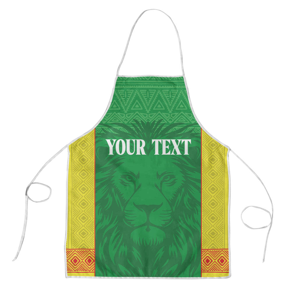 Senegal Basketball 2026 Custom Apron Come On Lions African Pattern